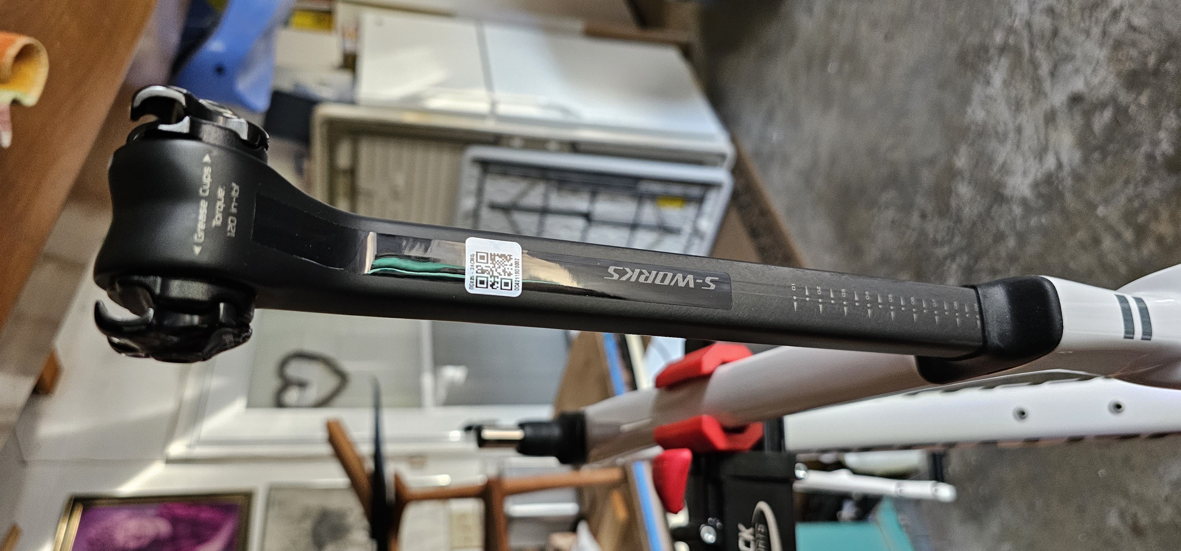 Seat Post in Frame