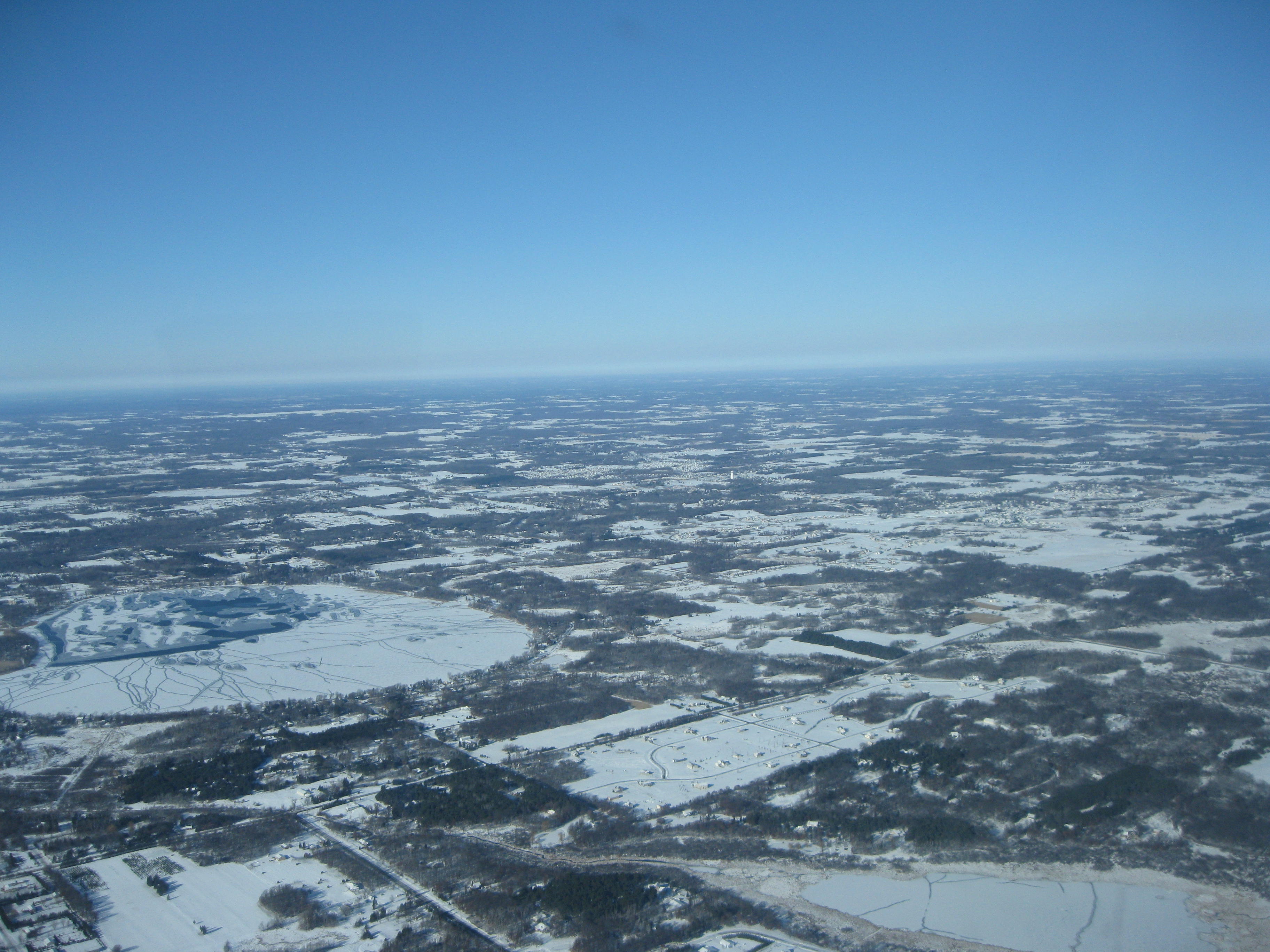 Over the Lakes in Minnesota
