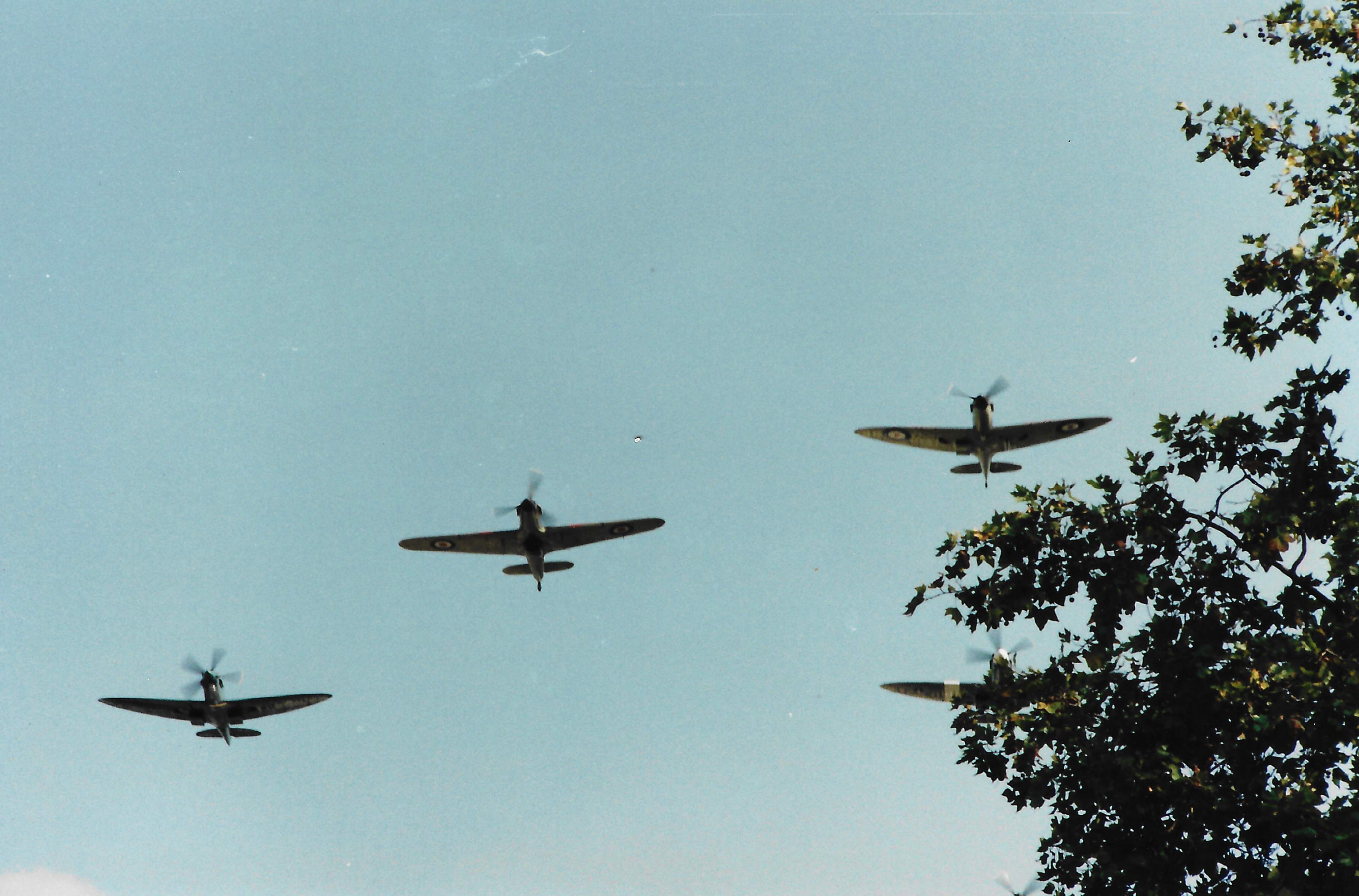Opening with all Airworthy Spitfires and Hurricanes available